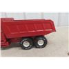 Image 7 : NyLint Pressed-Metal Dump Truck – 15 1/2" Long – Missing Grille