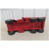 Image 9 : NyLint Pressed-Metal Dump Truck – 15 1/2" Long – Missing Grille