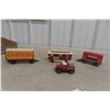 Image 1 : Corgi Carter Circus Die-Cast Truck and Trailer Caravan (4" and 5 1/8")