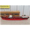 Image 9 : Texas Toy Tanker in Box – Molded Plastic by Wen Mac – Motorized Battery Model