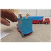 Image 7 : Four Corgi Toys Chipperfields Die-Cast Truck-and-Trailer Animal Haulers – Largest 10" Long