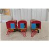 Image 10 : Four Corgi Major Toys Trucks with Three Circus Animals – 5" Truck and 6" Trailer