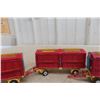 Image 15 : Four Corgi Major Toys Trucks with Three Circus Animals – 5" Truck and 6" Trailer