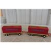 Image 9 : Four Corgi Major Toys Trucks with Three Circus Animals – 5" Truck and 6" Trailer
