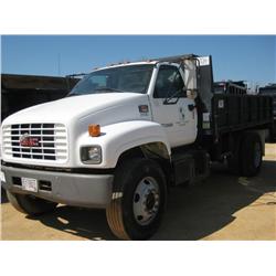 2001 GMC C7500 S/A DUMP
