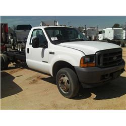1999 FORD F550 S/A CAB & CHASSIS