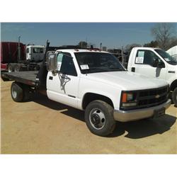 1998 CHEVROLET 3500 FLATBED TRUCK