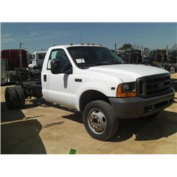 2000 FORD F450 S/A CAB & CHASSIS
