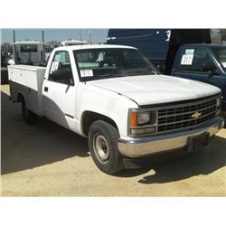 1993 CHEVROLET 2500 S/A SERVICE TRUCK