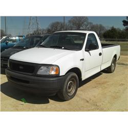 1998 FORD F150 PICKUP