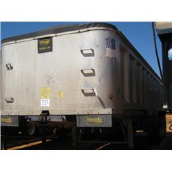 2006 TRAILSTAR 32' TRI-AXLE ALUMINUM DUMP TRAILER