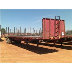 1990 DORSEY 45' FLATBED T/A TRAILER