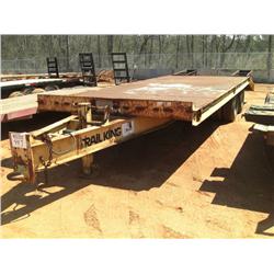 1993 TRAILKING DUAL TANDEM TAG TRAILER