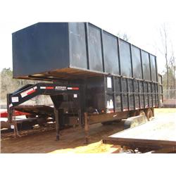 2005 ANDERSON 18' GOOSE NECK DUMP TRAILER