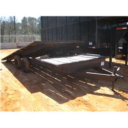 SHOPBUILT TANDEM AXLE TILT TRAILER