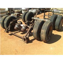 (1) SET TRAILER AXLES