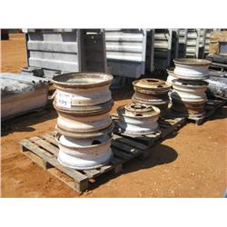 (1) LOT TRUCK WHEELS