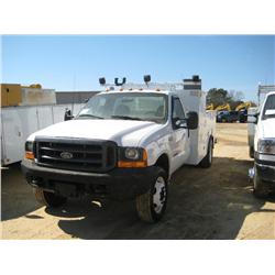 2000 FORD F550 S/A SERVICE TRUCK