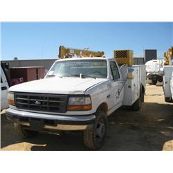 1997 FORD SUPER DUTY S/A SERVICE TRUCK