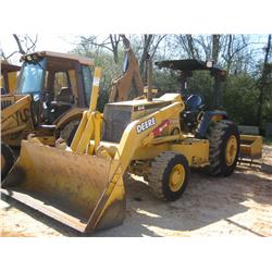 JOHN DEERE 210LE 4X4 LOADER LANDSCAPER TRACTOR