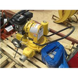 WACKER PD-3 3" WATER PUMP W/HOSE