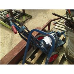 ELECTRIC SEWER MACHINE W/ATTACHMENT