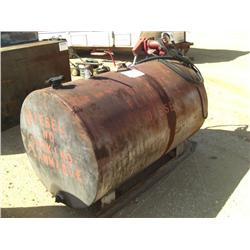 DIESEL FUEL TANK ON SKIDS