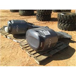 (2) YAMAHA 250 OUTBOARD MOTORS (02 YR) W/ACCELLERATOR