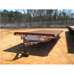 SHOPBUILT 16' TANDEM AXLE TAG TRAILER