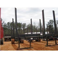 2007 SHOPBUILT 4 BOLSTER LOG TRAILER