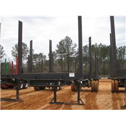 2007 SHOPBUILT 4 BOLSTER LOG TRAILER