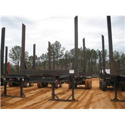 2002 MAGNOLIA 4 BOLSTER LOG TRAILER