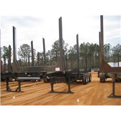 2006 MAGNOLIA TRI-AXLE 4 BOLSTER LOG TRAILER