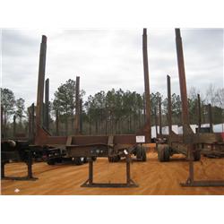 SHOPBUILT 4 BOLSTER LOG TRAILER