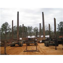 SHOPBUILT 4 BOLSTER LOG TRAILER