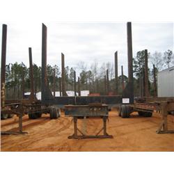 2004 MAGNOLIA 4 BOLSTER LOG TRAILER