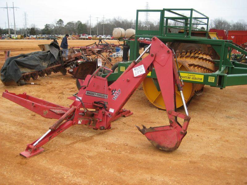 MASSEY FERGUSON 1217 BACKHOE ATTACHMENT - J.M. Wood Auction Company, Inc.