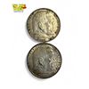 Image 2 : 2x Vintage German 5 Mark Silver Coins : 1935 & 1936