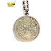 Image 2 : 1948 Mexico 5 Pesos Coin (900 Silver) On Heavy .925 Silver Chain