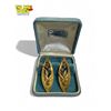 Image 1 : Incredible Art Nouveau / Art Deco 10k Gold Earrings