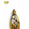 Image 4 : Incredible Art Nouveau / Art Deco 10k Gold Earrings