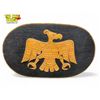 Image 1 : Vintage First Nations Hand Carved Thunderbird Plaque With Rope Edging