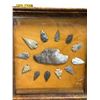 Image 2 : Vintage Collection Of First Nations Soapstone Arrow Heads & Ulu Knife