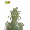 Image 2 : Vintage Chinese Jade Avian Bird Incense Burner Chamber