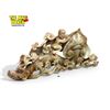 Image 2 : Vintage Chinese Green / Brown Jade Boy In Mushroom Field Statue