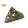 Image 2 : Vintage Chinese Green / Brown Jade Dragon Figurine