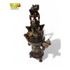 Image 2 : Vintage Chinese Multi Coloured Jade Incense Burner Chamber