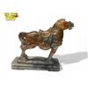 Image 2 : Vintage Chinese Multi Coloured Jade Horse Figurine