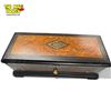 Image 2 : Antique Birds Eye Maple Inlaid Music Box With Key