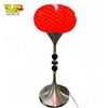 Image 2 : 1970's Funky Table Light With Great Red Glass Shade